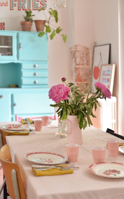 Une jolie table pour la fête des mères